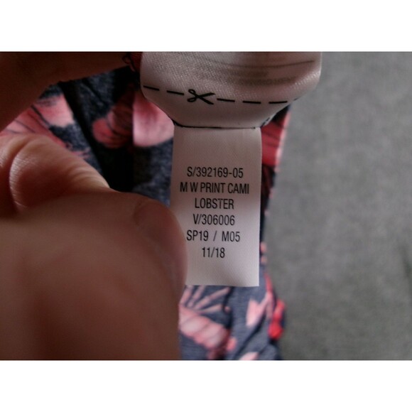 Old Navy Dress Girls S Lobster Print Halter Cami Sundress Navy Red Beach Cute - Picture 11 of 13